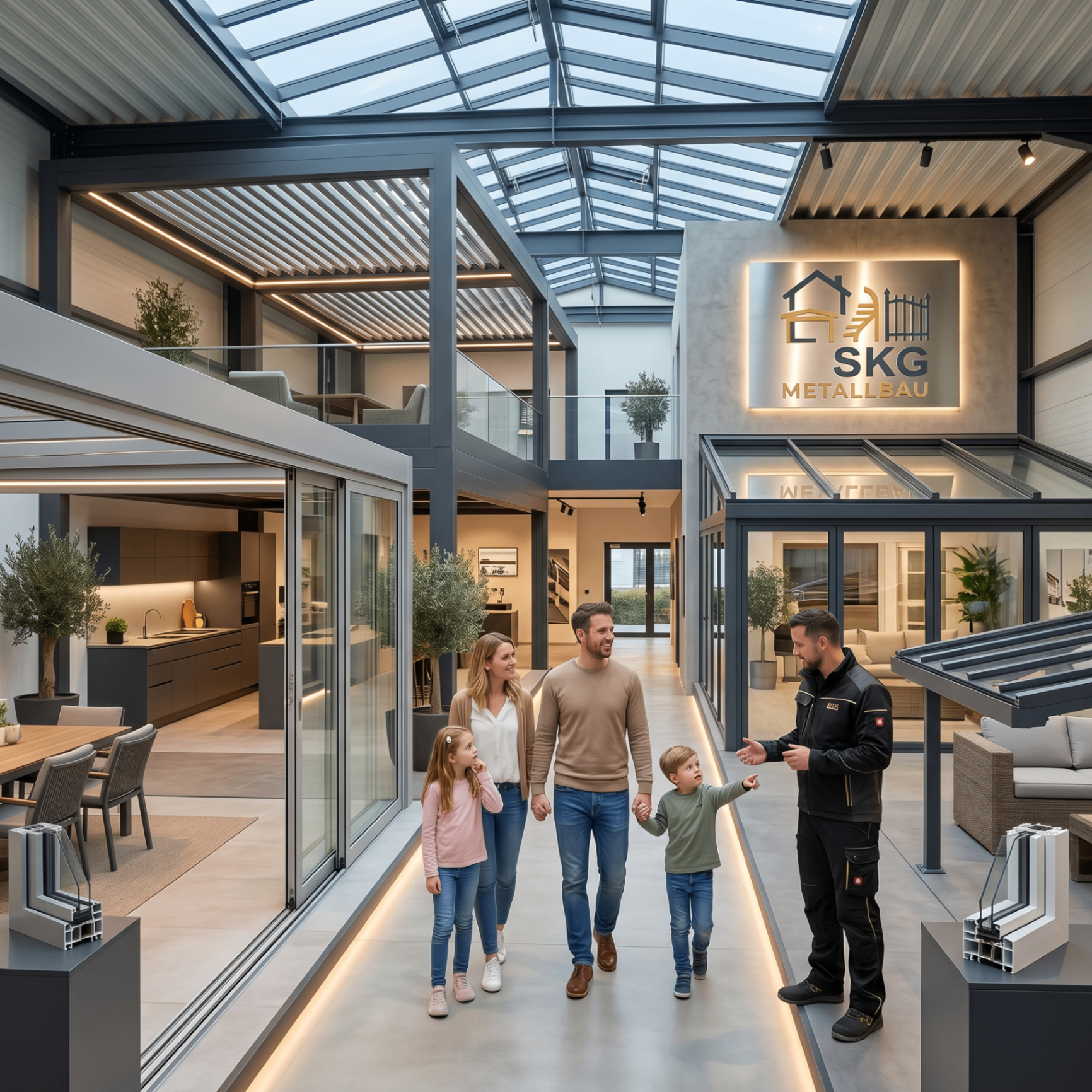 SKG Metallbau Ausstellung Freilassing